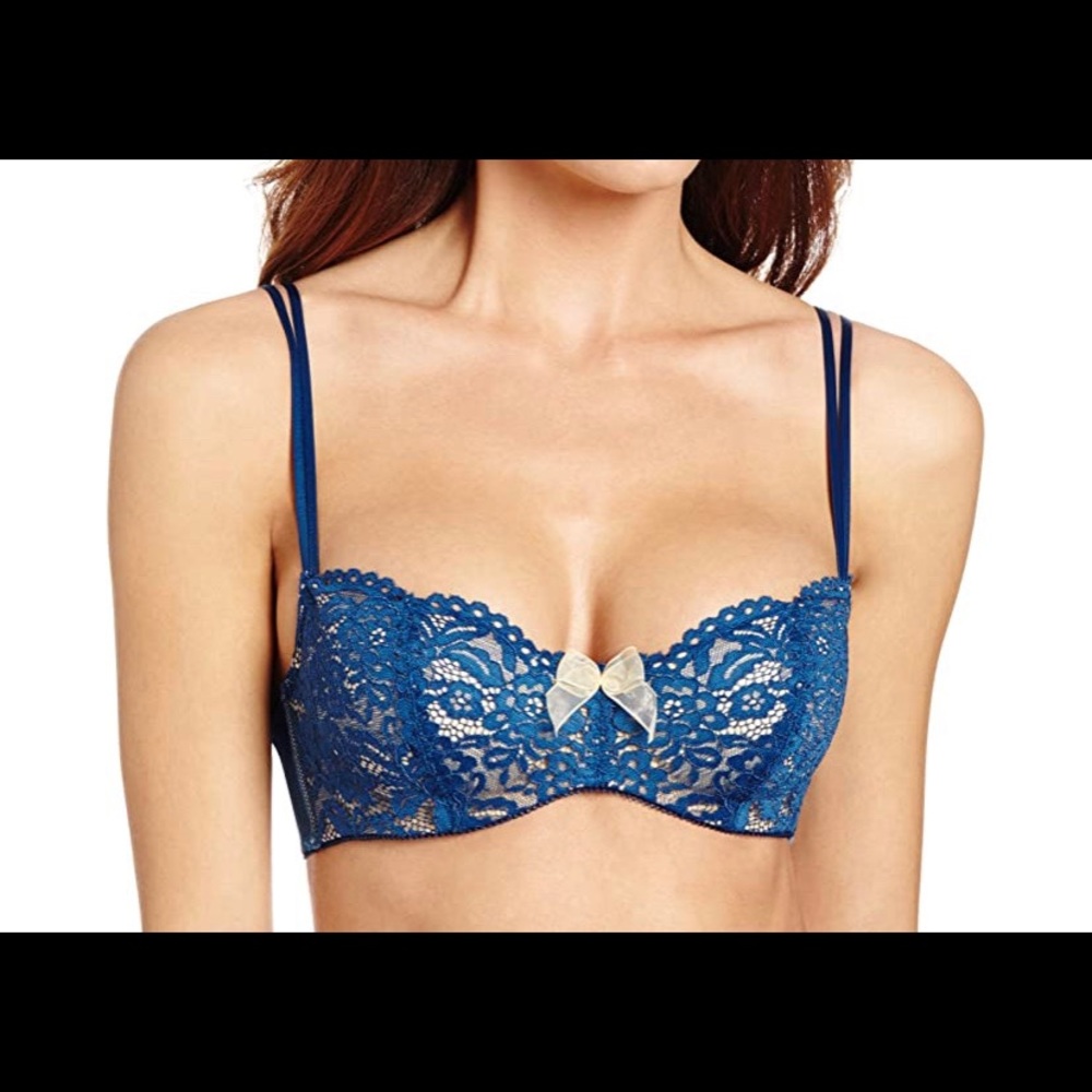 B.tempt'd blue bra 34DDD